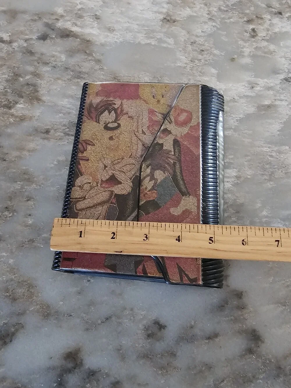 Vintage 1995 Looney Tunes Day Runner Personal Organizer Planner 6-Ring Binder